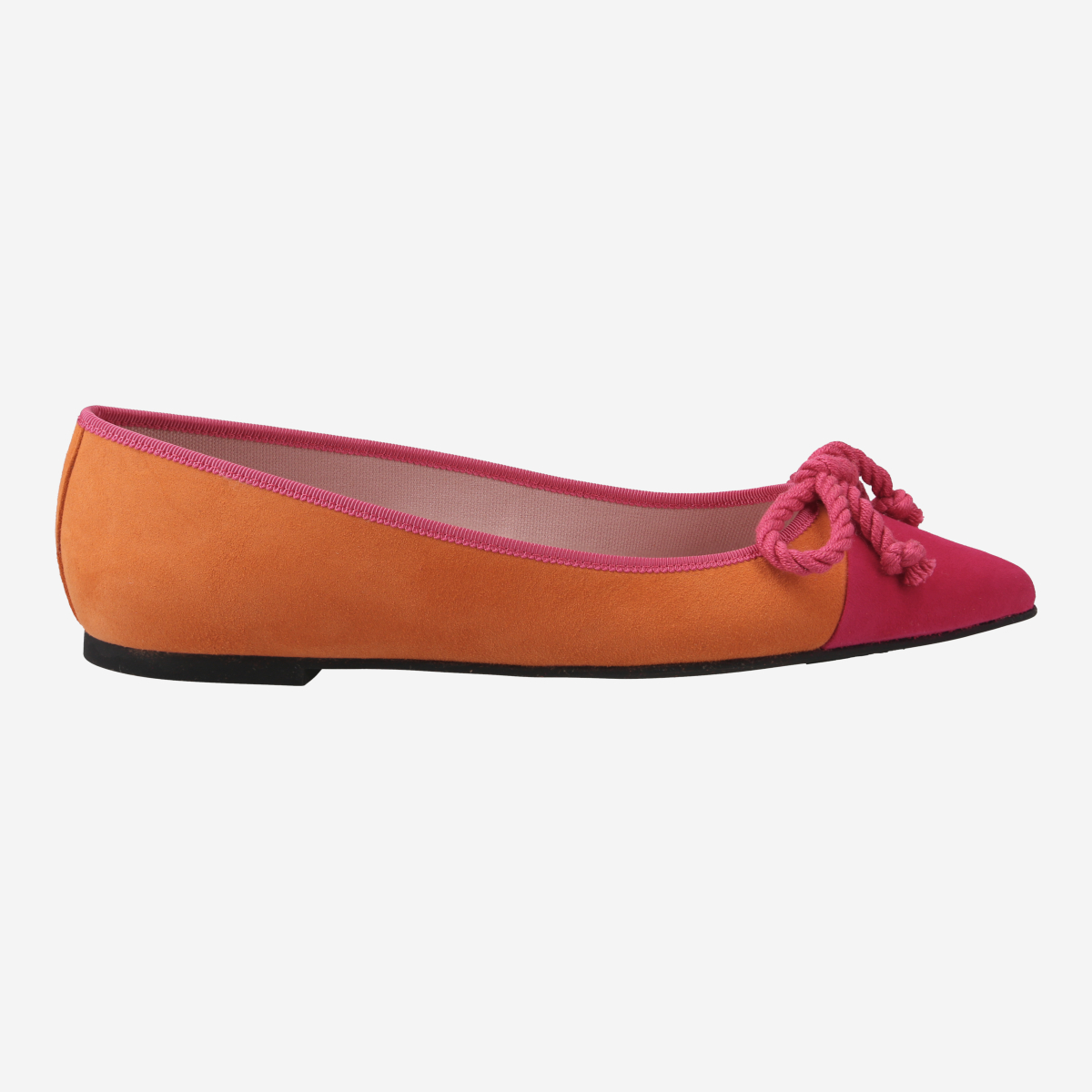 Pretty Ballerinas 47.988-R ANGELIS MAGELA TIGER, Ballerina in Orange für Damen, Größe 39
