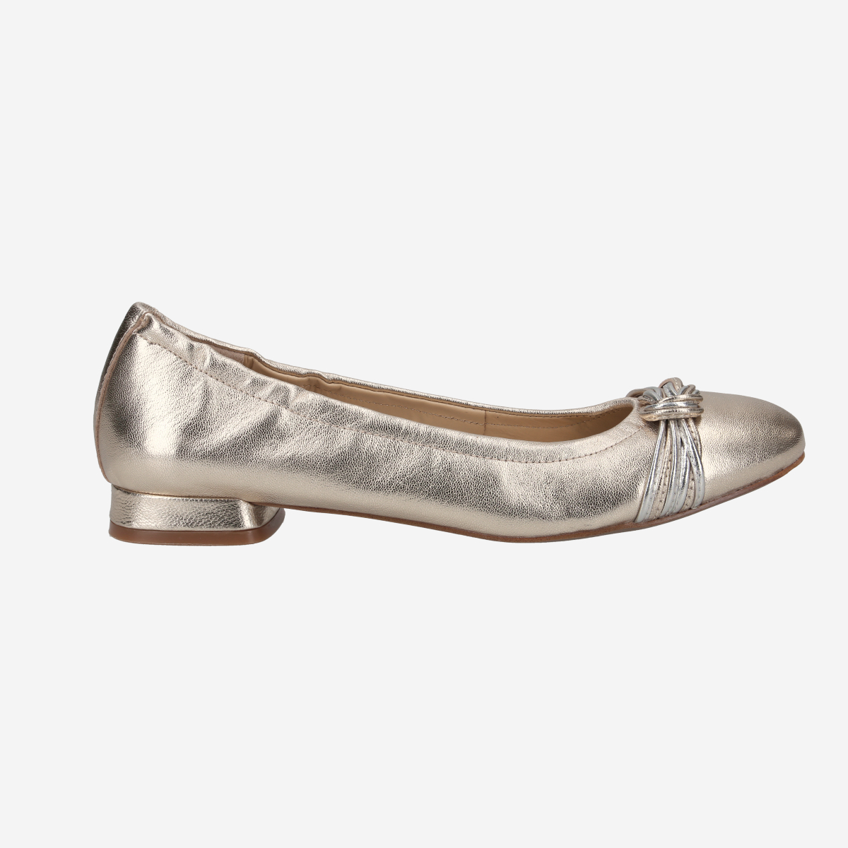 Maripé MARIKA V.1 58, Ballerina in Gold für Damen, Größe 37,5