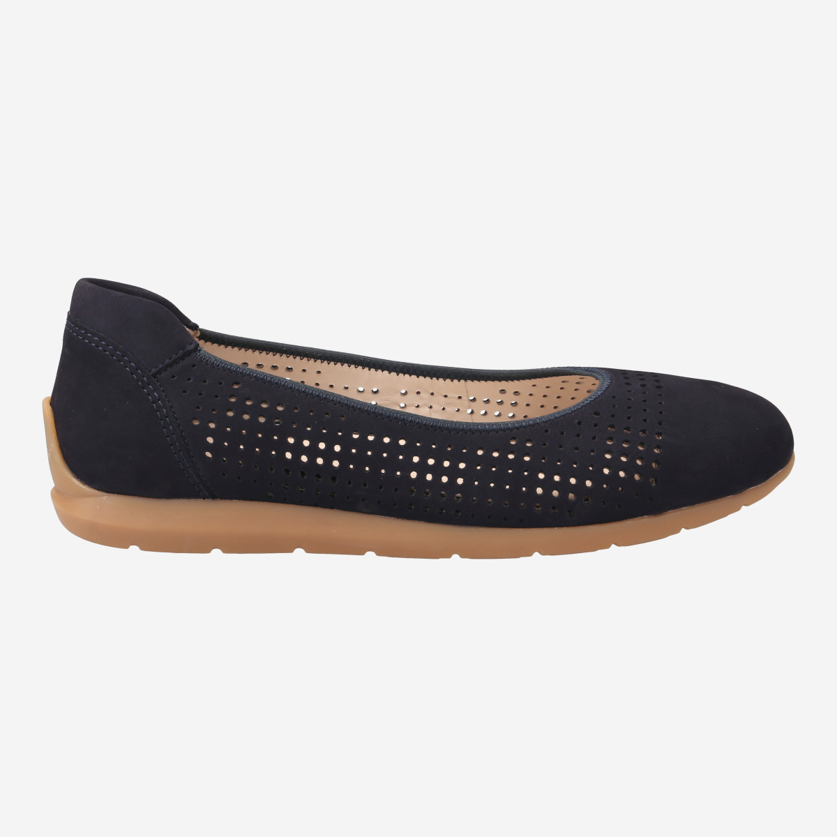 Ara 13308-02 SARDINIA-SPORT, Ballerina in Blau für Damen, Größe 38,5