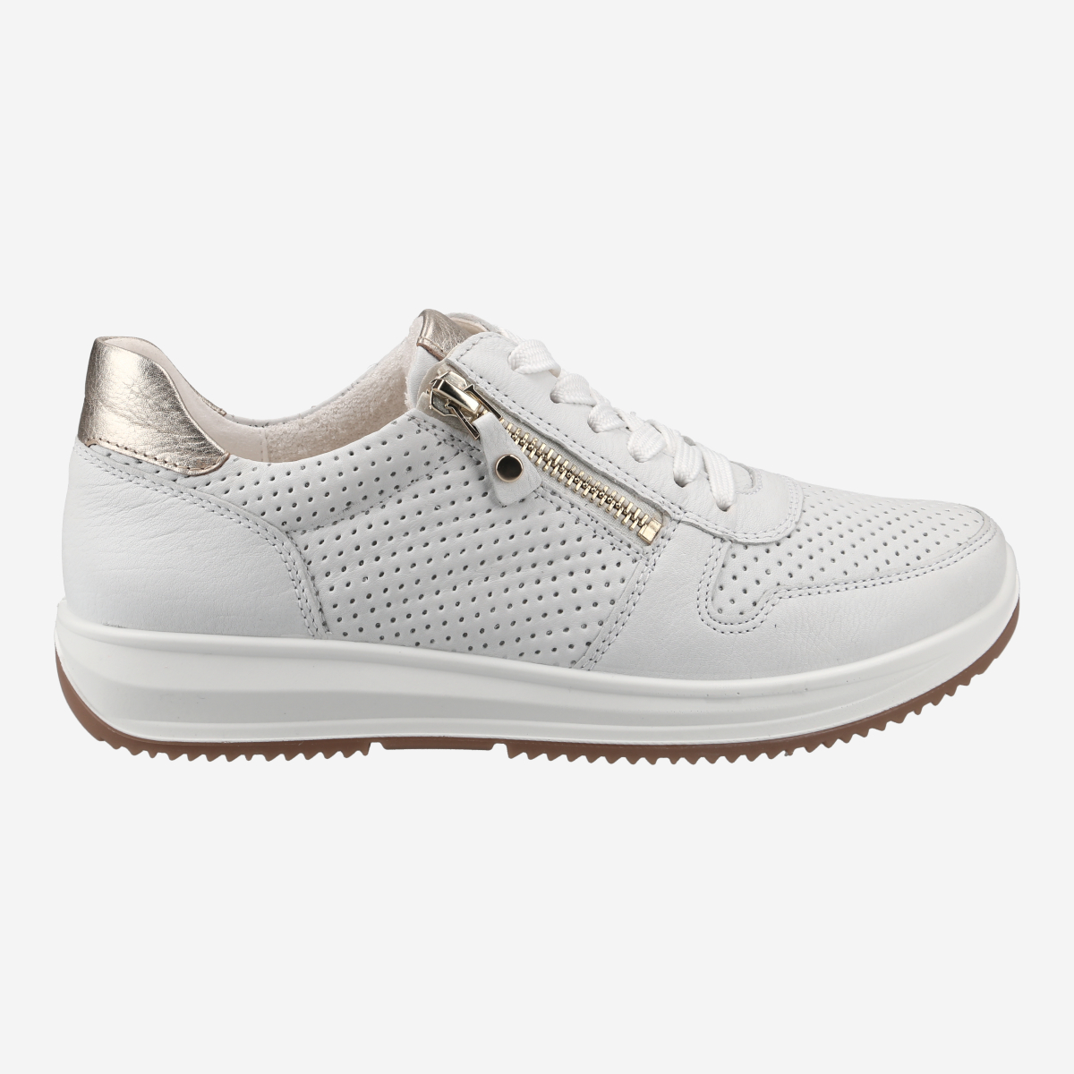 Ara 25510-04 OSAKA 3.0, Sneaker in Weiß,kombiniert für Damen, Größe 41