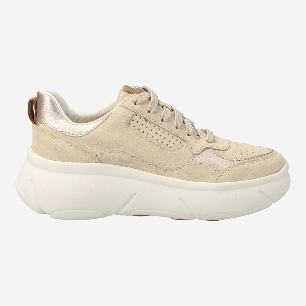 GEOX NEBULA, Sneaker in Beige für Damen, Größe 36