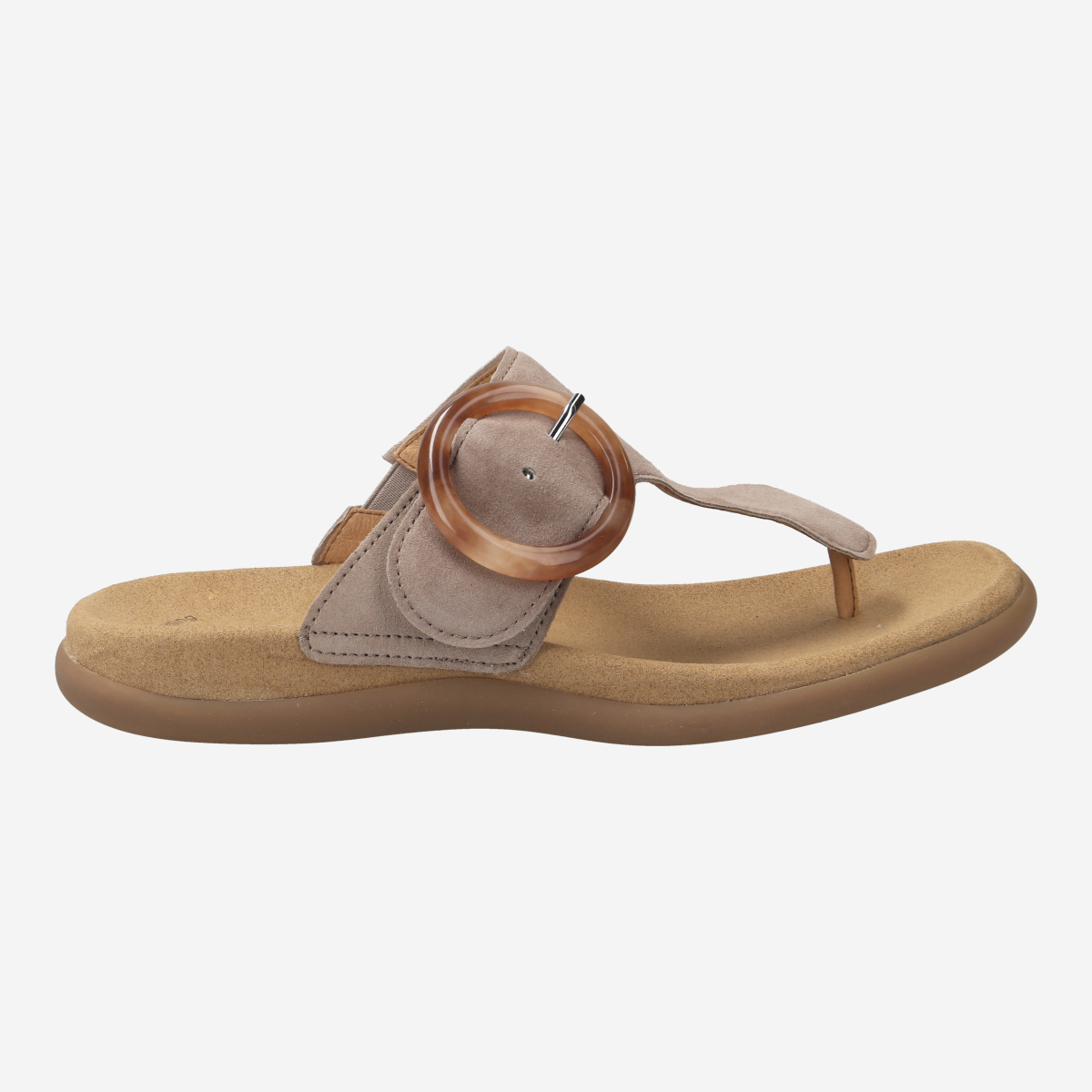 Gabor 43.701.12, Sandaletten in Beige für Damen, Größe 41