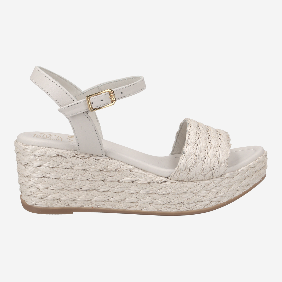Unisa KEBEC_MAR IVORY, Sandaletten in Weiß für Damen, Größe 42