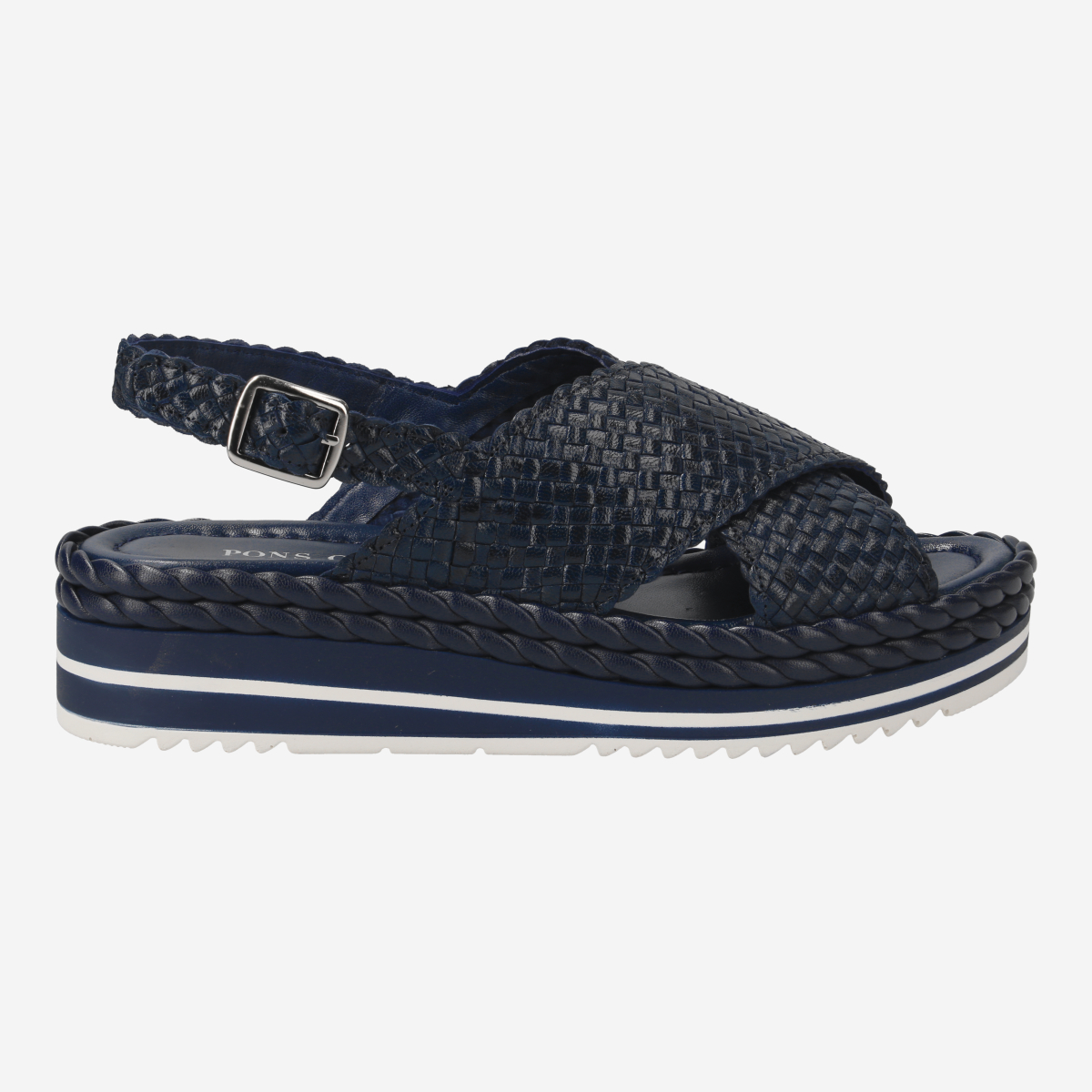 Pons Quintana 9783.TU00, Sandaletten in Blau für Damen, Größe 39