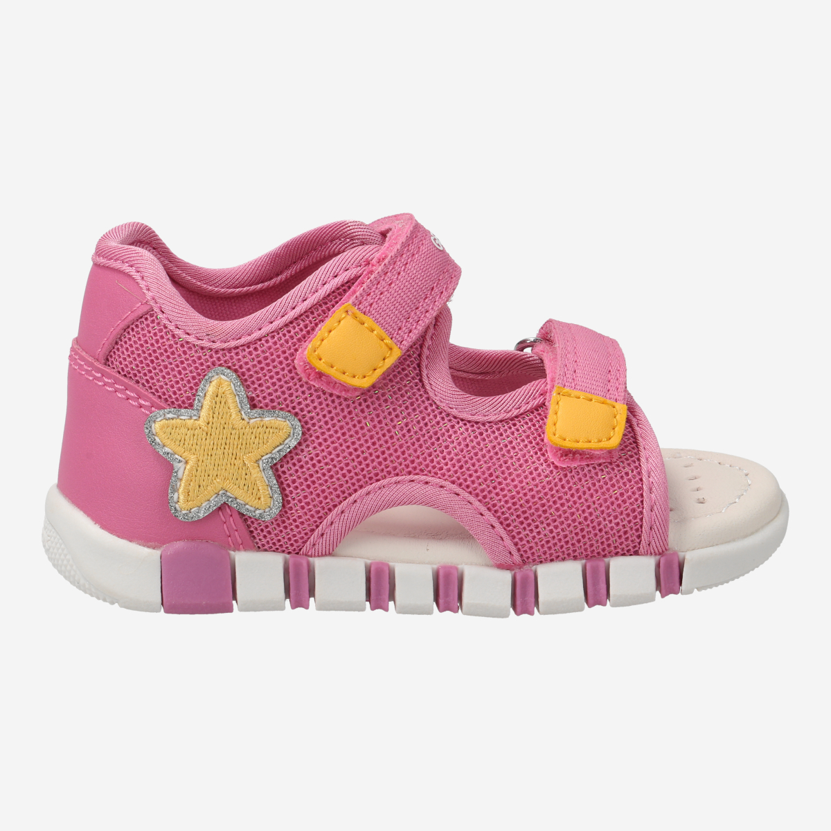 GEOX SANDAL IUPIDOO, Sandalen in Pink für Kinder, Größe 24