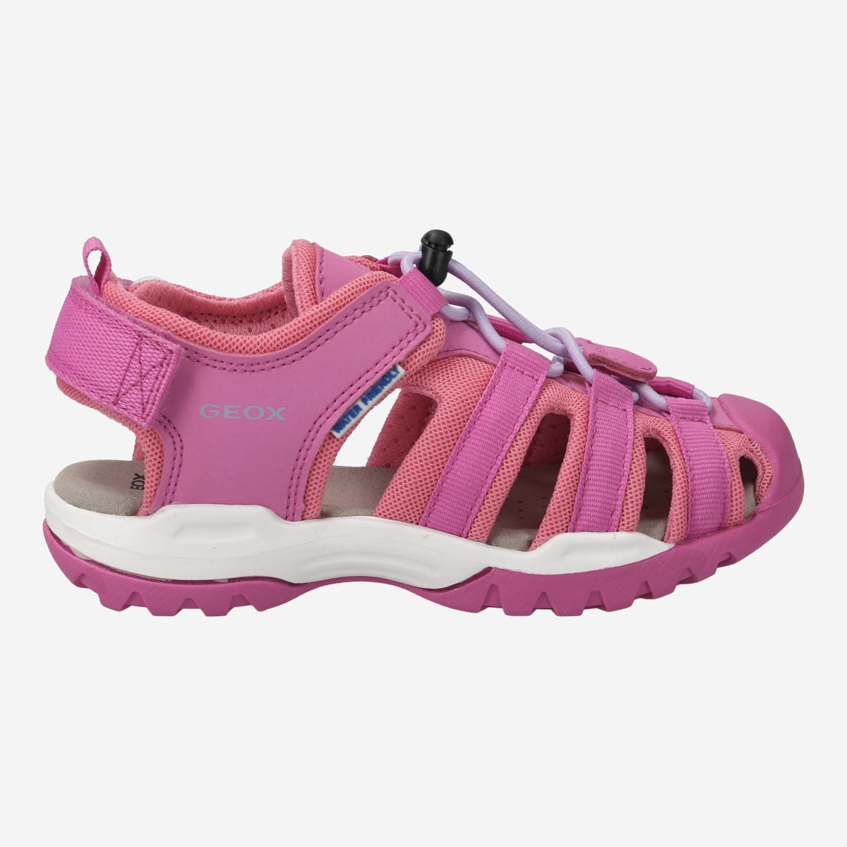GEOX BOREALIS GIRL, Sandalen in Fuchsia / Koralle für Kinder, Größe 39