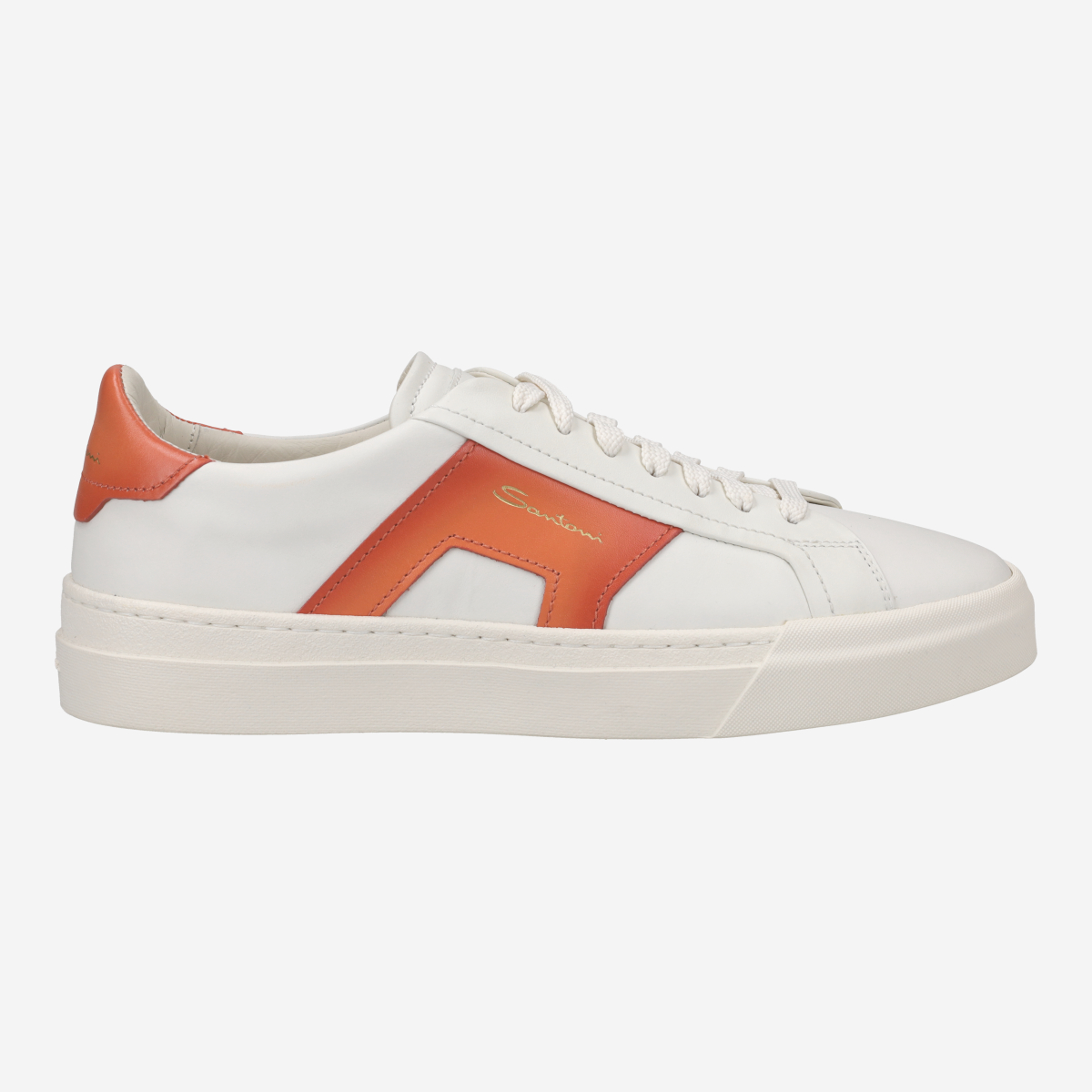 Santoni 21779 I50, Sneaker in Weiß für Herren, Größe 45