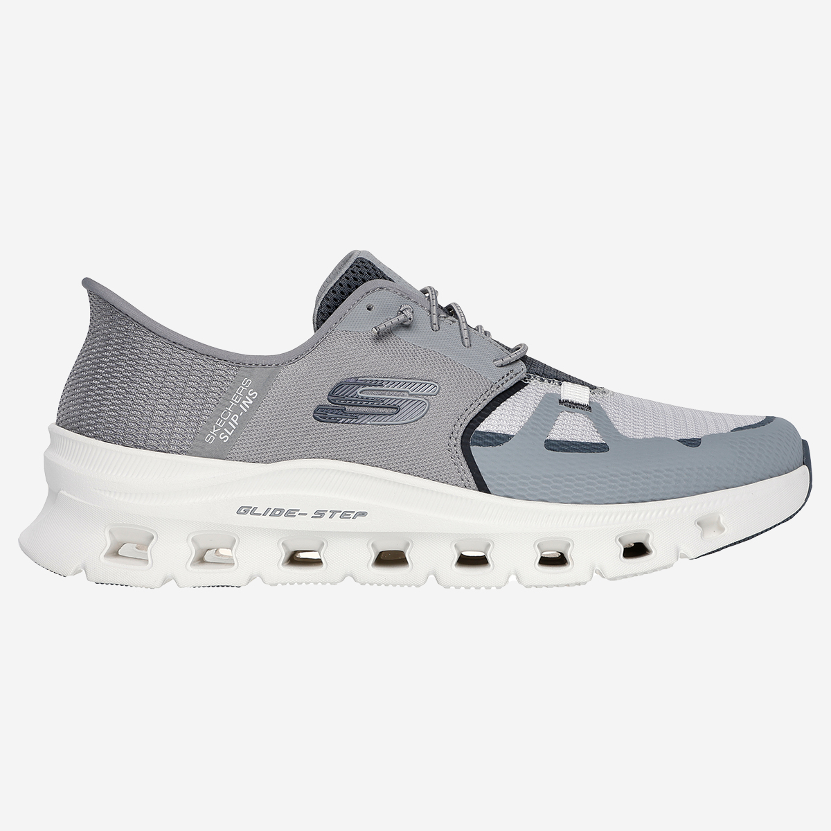 Skechers GLIDE-STEP, Sneaker in Grau für Herren, Größe 44