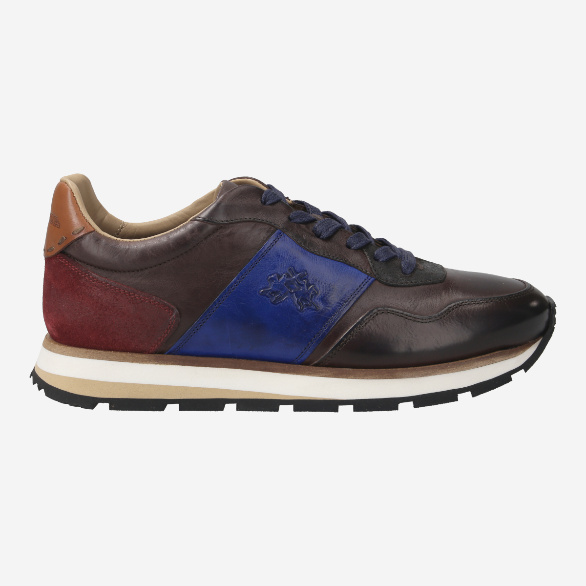 La Martina SAN TELMO, Sneaker in Braun für Herren, Größe 41