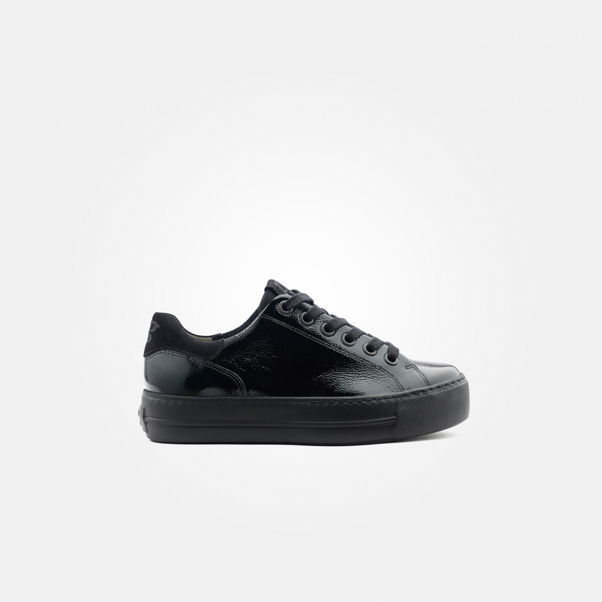 Paul Green 5320-096, Sneaker in Schwarz für Damen, Größe 43