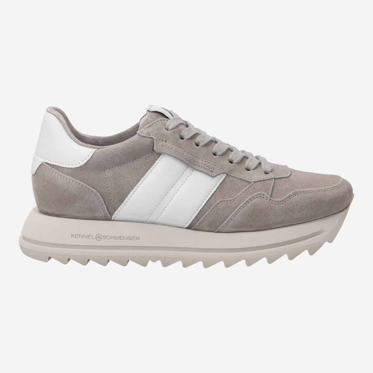 Kennel & Schmenger 41.21850.559 PITCH, Sneaker in Grau für Damen, Größe 36