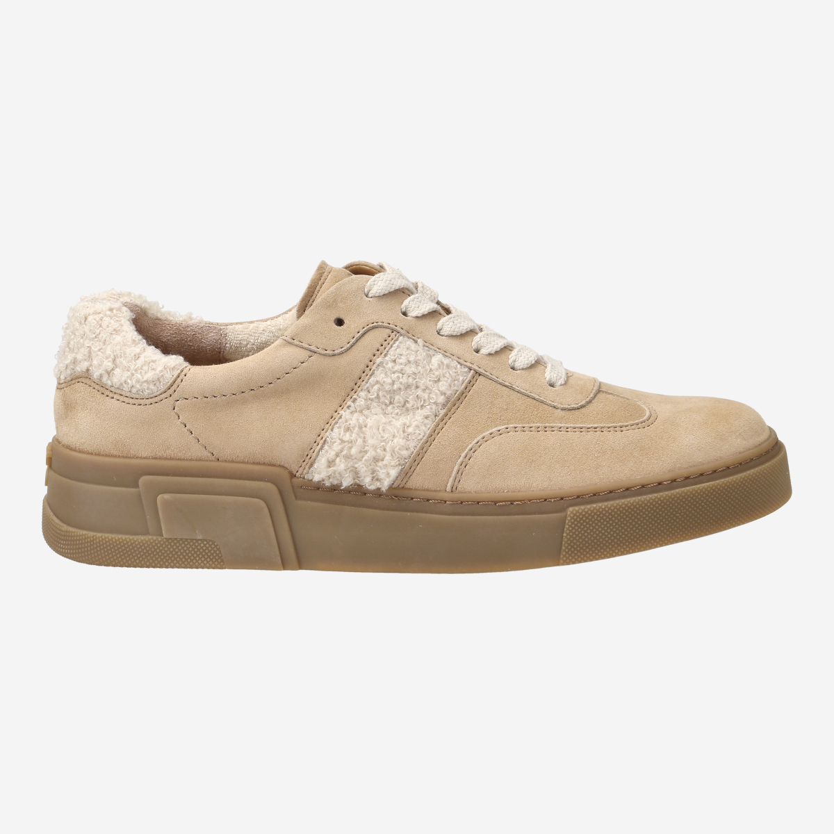 Paul Green 5393-006, Sneaker in Beige für Damen, Größe 40,5