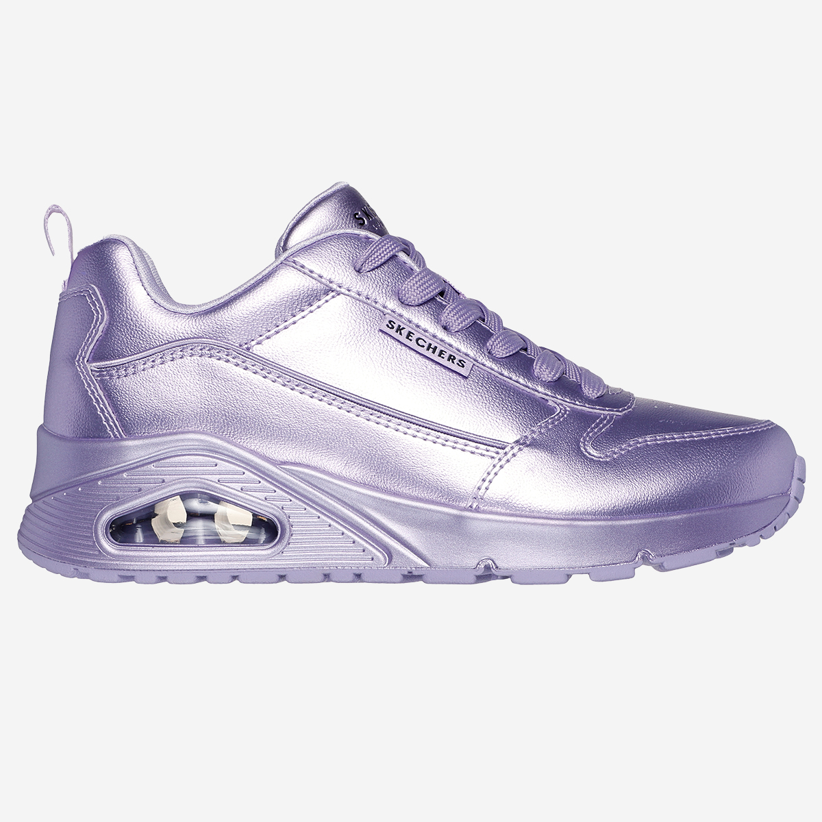 Skechers UNO, Sneaker in Lila/ Metallic für Damen, Größe 37
