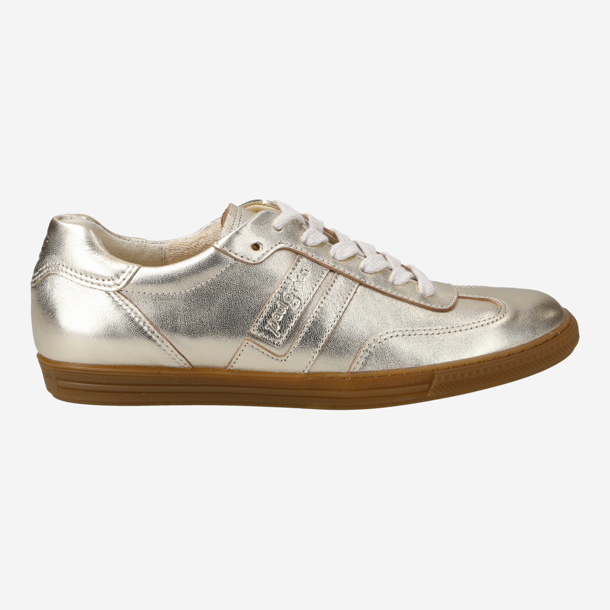 Paul Green 5450-067, Sneaker in Gold für Damen, Größe 35,5