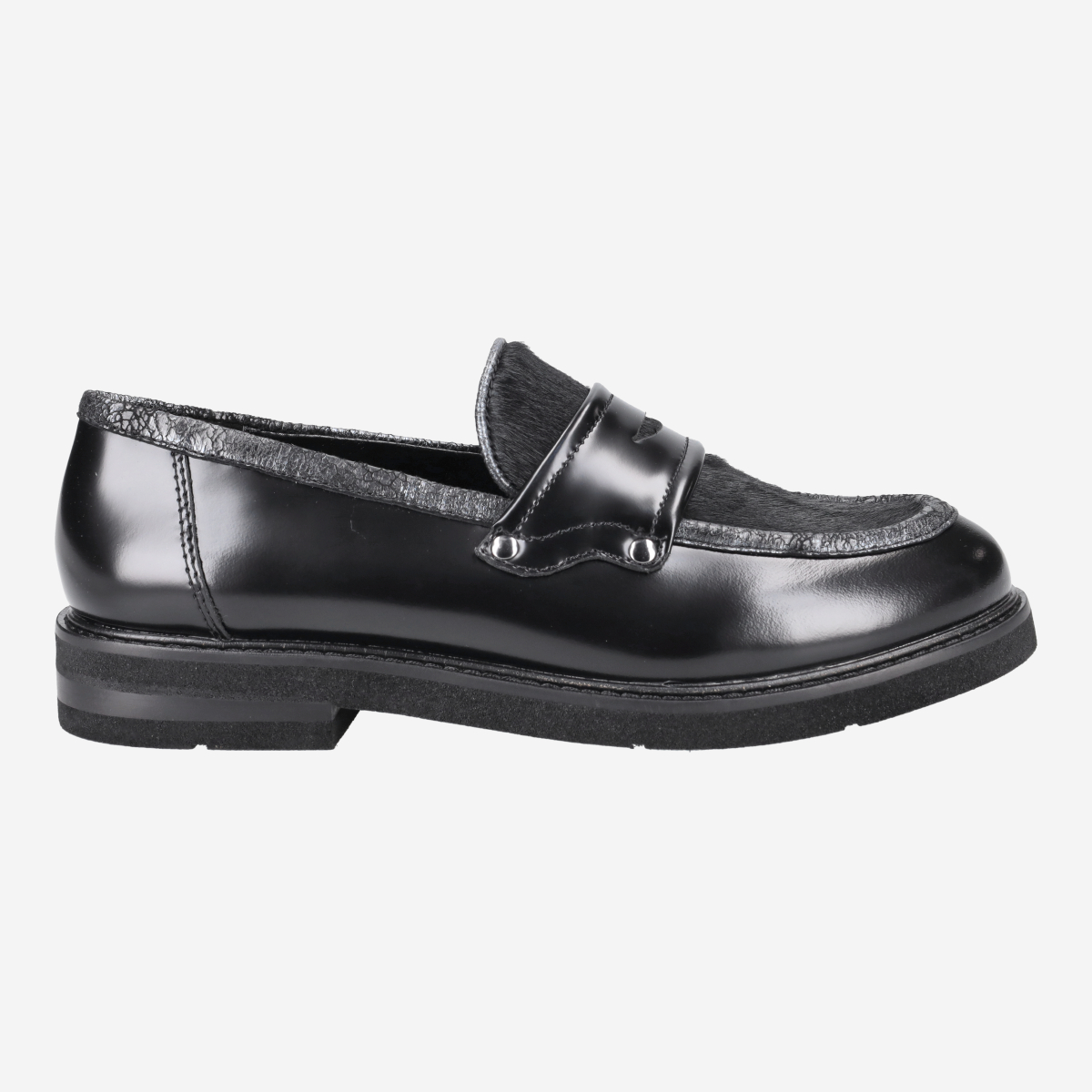 Maripé MARTINA V. 1 NERO, Slipper & Mokassin in Schwarz für Damen, Größe 40