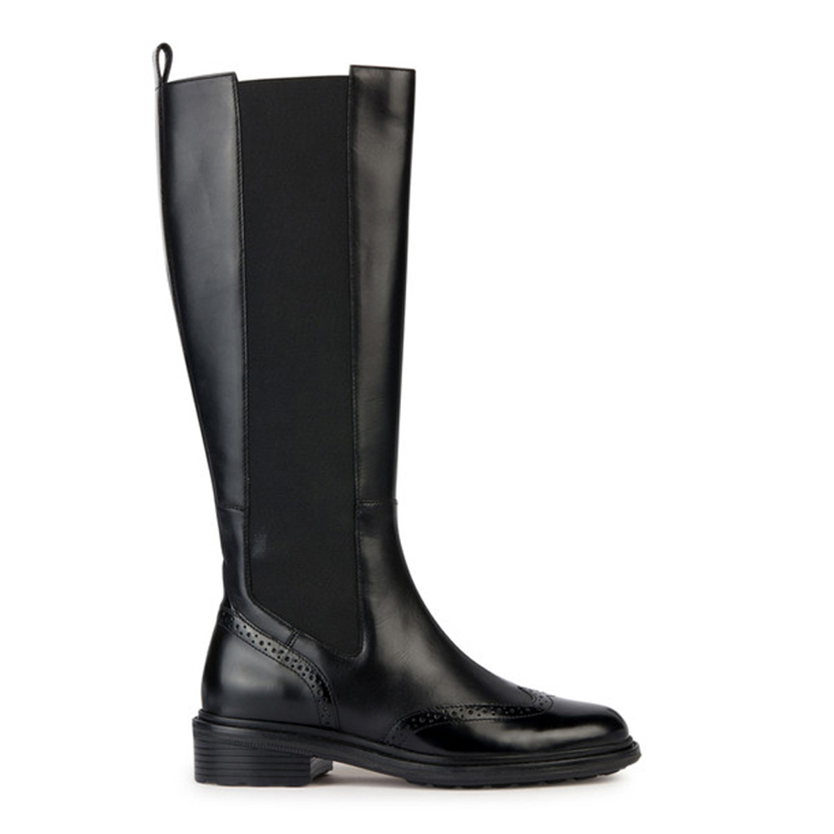 GEOX WALK PLEASURE, Stiefel in Schwarz für Damen, Größe 38,5