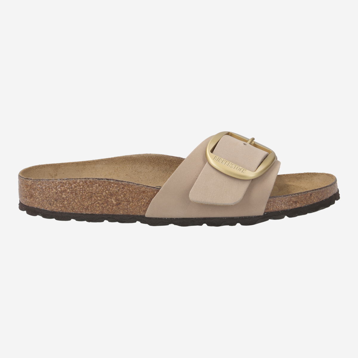 Birkenstock 1024009 MADRID BIG BUCKLE, Sandaletten in Beige für Damen, Größe 42