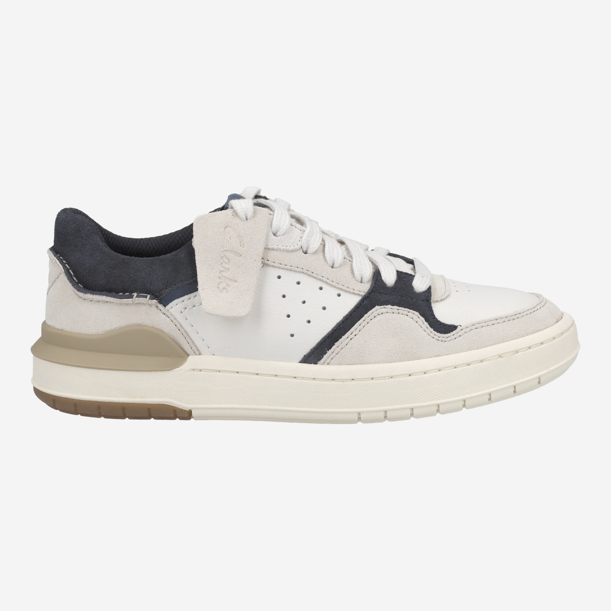 Clarks Courtlite2 Lo 26181289 7, Sneaker in Weiß für Herren, Größe 41
