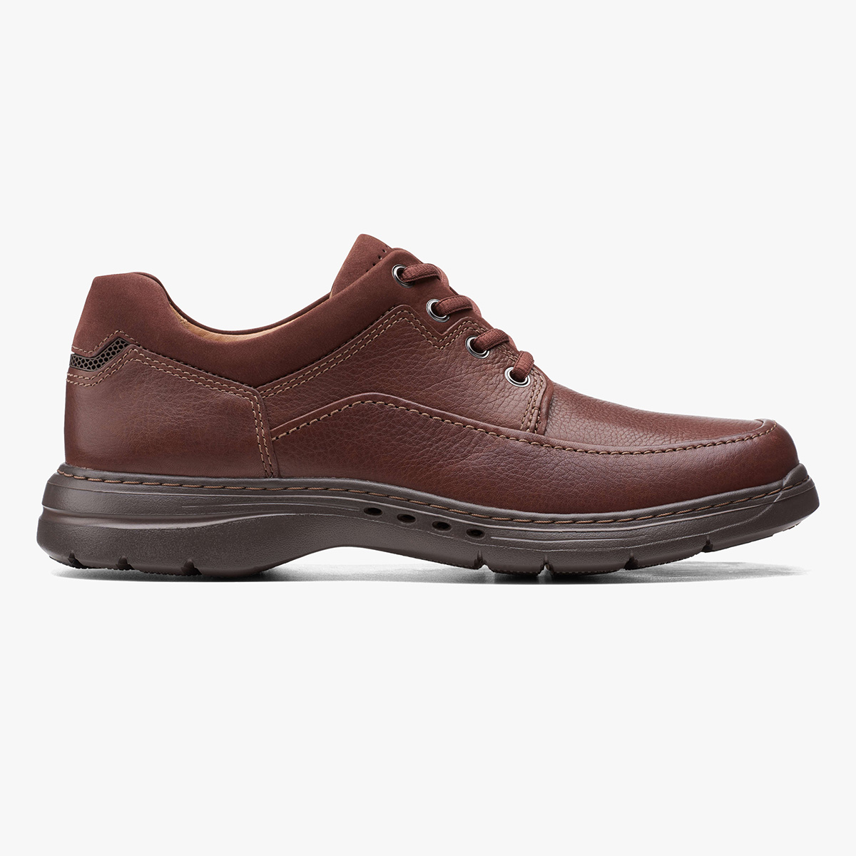 Clarks Un BrawleyLace 26151789 7, Sneaker in Braun für Herren, Größe 41