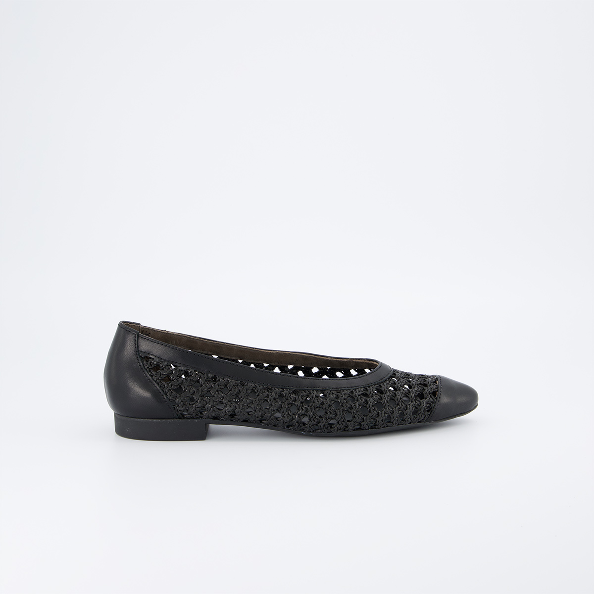 Paul Green 1153-017, Ballerina in Schwarz für Damen, Größe 38