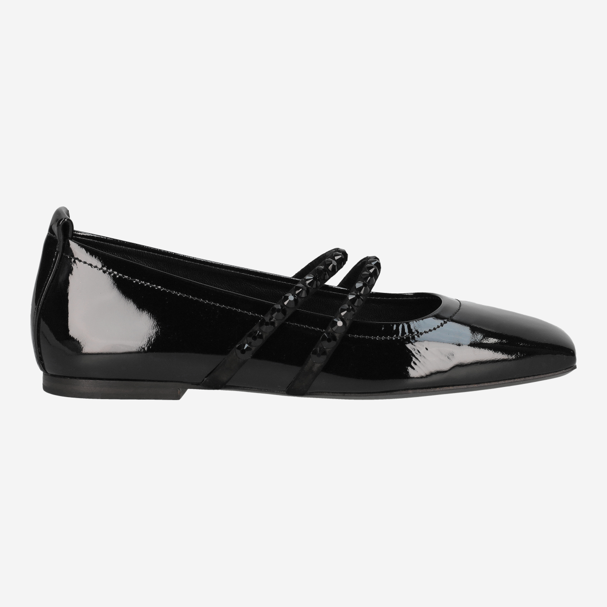 Kennel & Schmenger 61.11770.200 LEILA, Ballerina in Schwarz für Damen, Größe 37