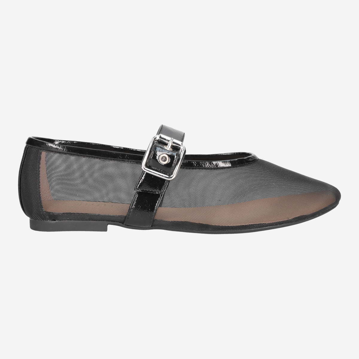 Unisa BELUA_REJ BLACK, Ballerina in Schwarz für Damen, Größe 38