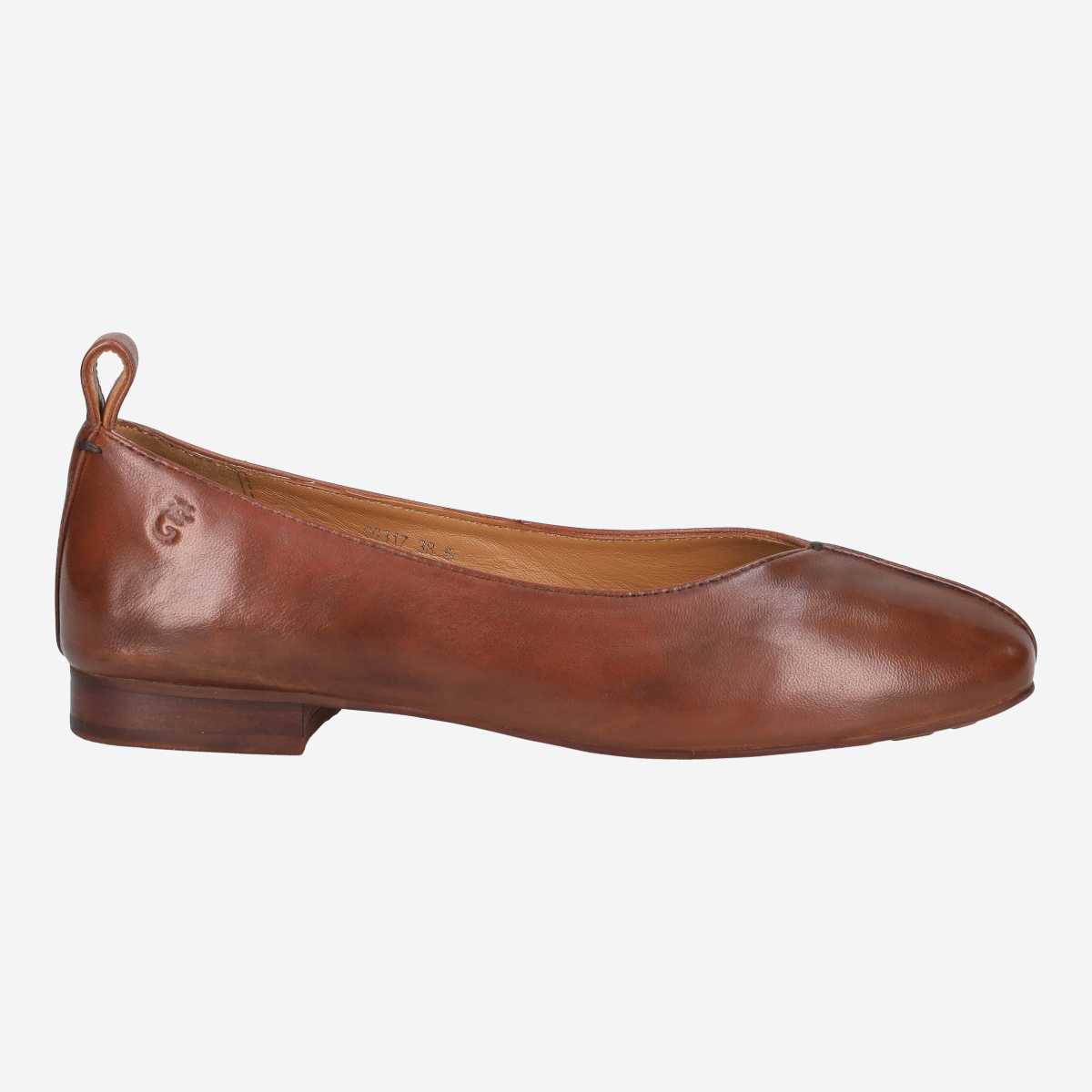 Ginger & Glove G&G317 V.5, Ballerina in Braun für Damen, Größe 36