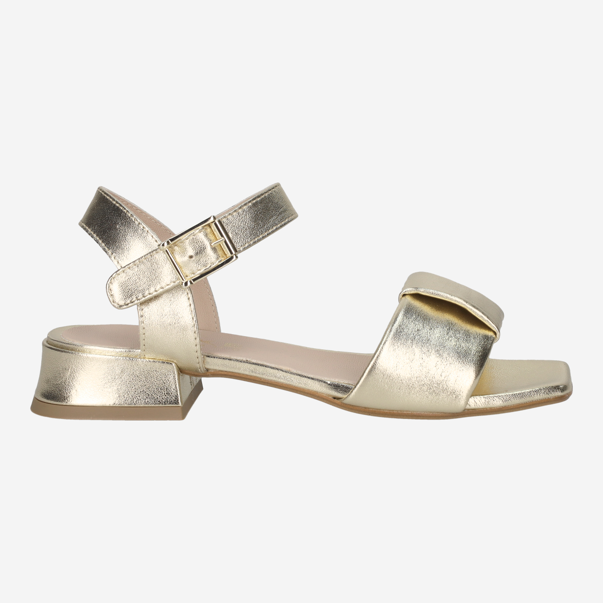Lüke Schuhe INGRID PLATINO, Sandaletten, Schnürschuhe in Gold für Damen, Größe 36