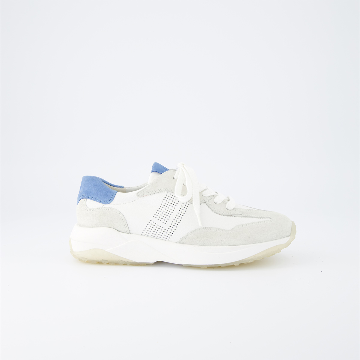 Paul Green 5420-007, Sneaker in Weiß für Damen, Größe 40,5