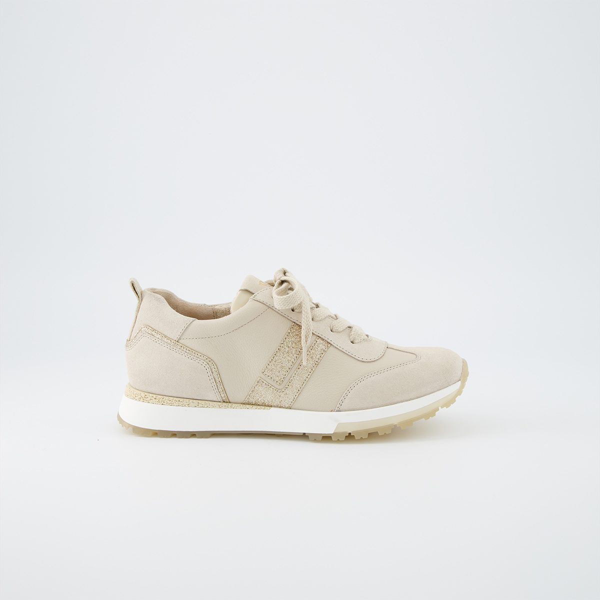 Paul Green 5392-127, Sneaker in Beige für Damen, Größe 37,5
