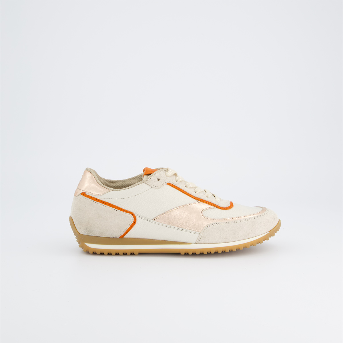 Paul Green 5415-007, Sneaker in Beige für Damen, Größe 38