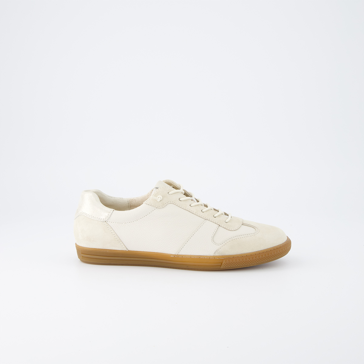 Paul Green 5405-007, Sneaker in Beige für Damen, Größe 35,5