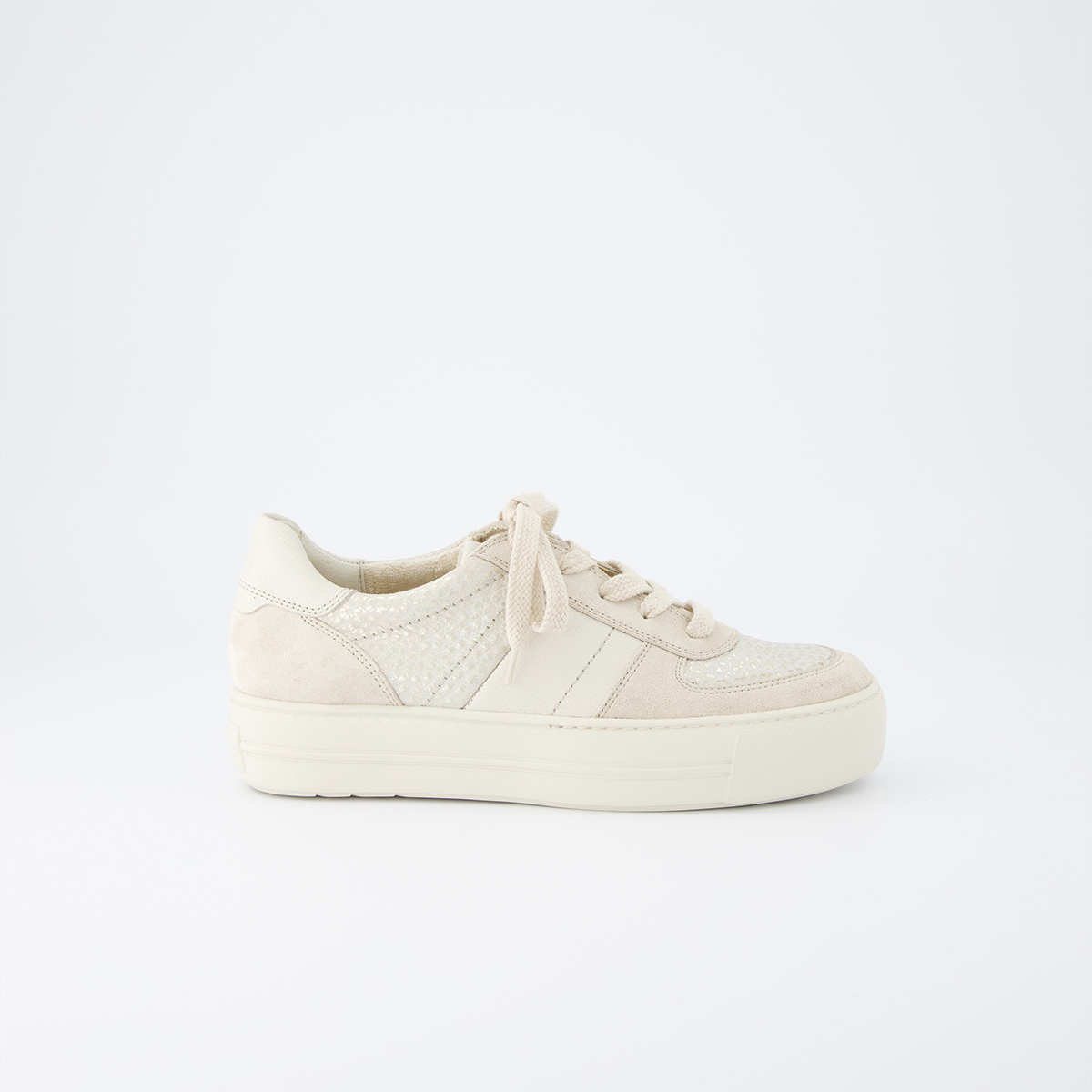 Paul Green 5230-157, Sneaker in Beige für Damen, Größe 40