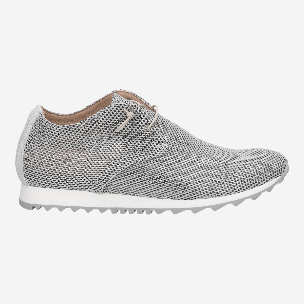Donna Carolina KETA SHEP 51.763.050-007, Sneaker in Silber für Damen, Größe 43