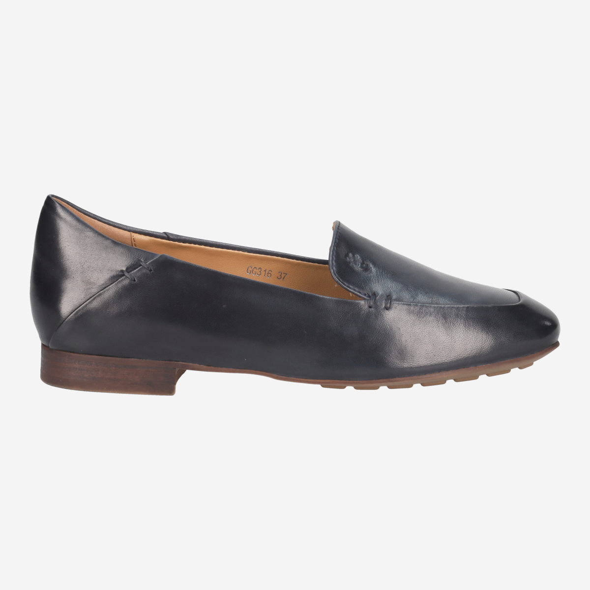 Ginger & Glove G&316, Slipper & Mokassin in Blau für Damen, Größe 37