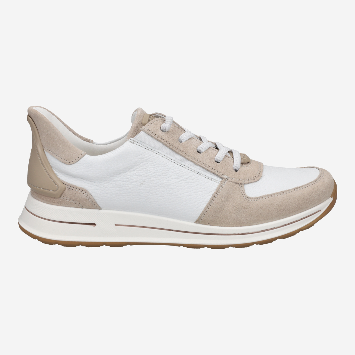 Ara 24836-05 OSAKA 2.0, Sneaker in Weiß,kombiniert für Damen, Größe 43