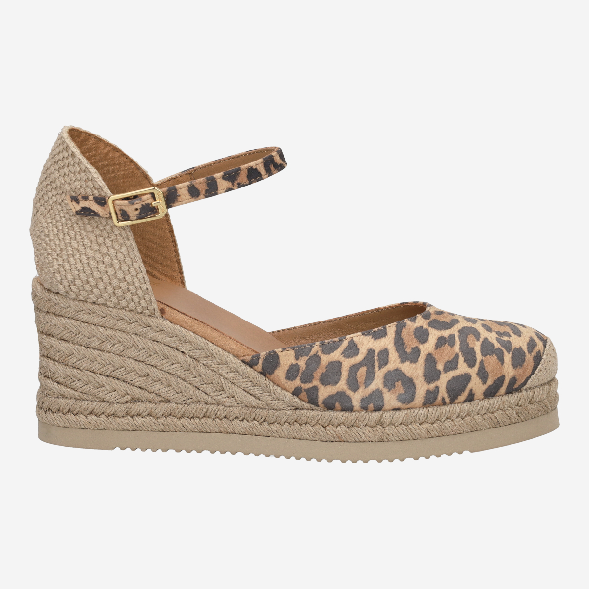 Unisa CACERES_LKD CANNELLE LEO, Sandaletten in Braun kombiniert für Damen, Größe 39