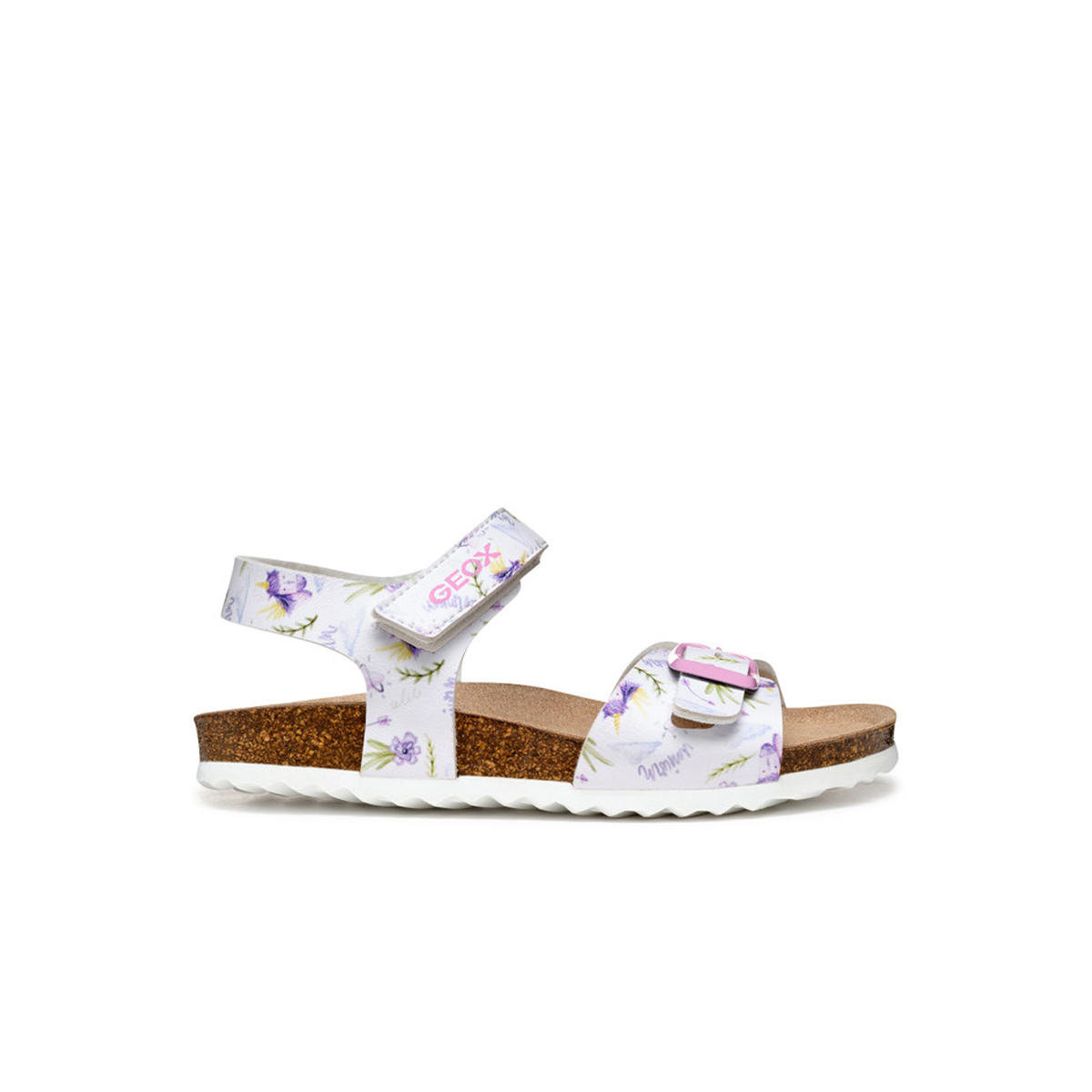 GEOX ADRIEL, Sandalen in Weiß,kombiniert für Kinder, Größe 28