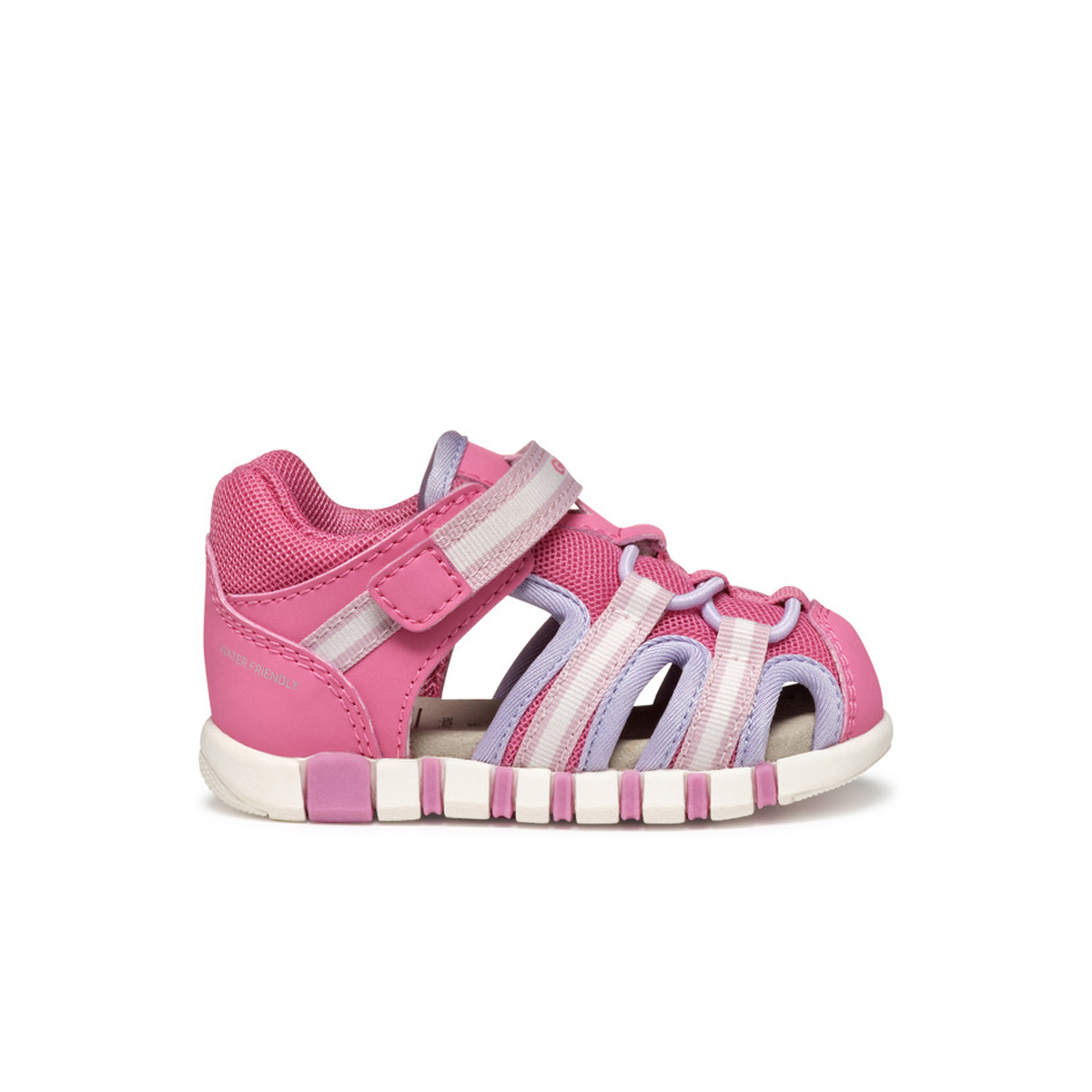 GEOX SANDAL IUPIDOO, Sandalen in Pink für Kinder, Größe 24
