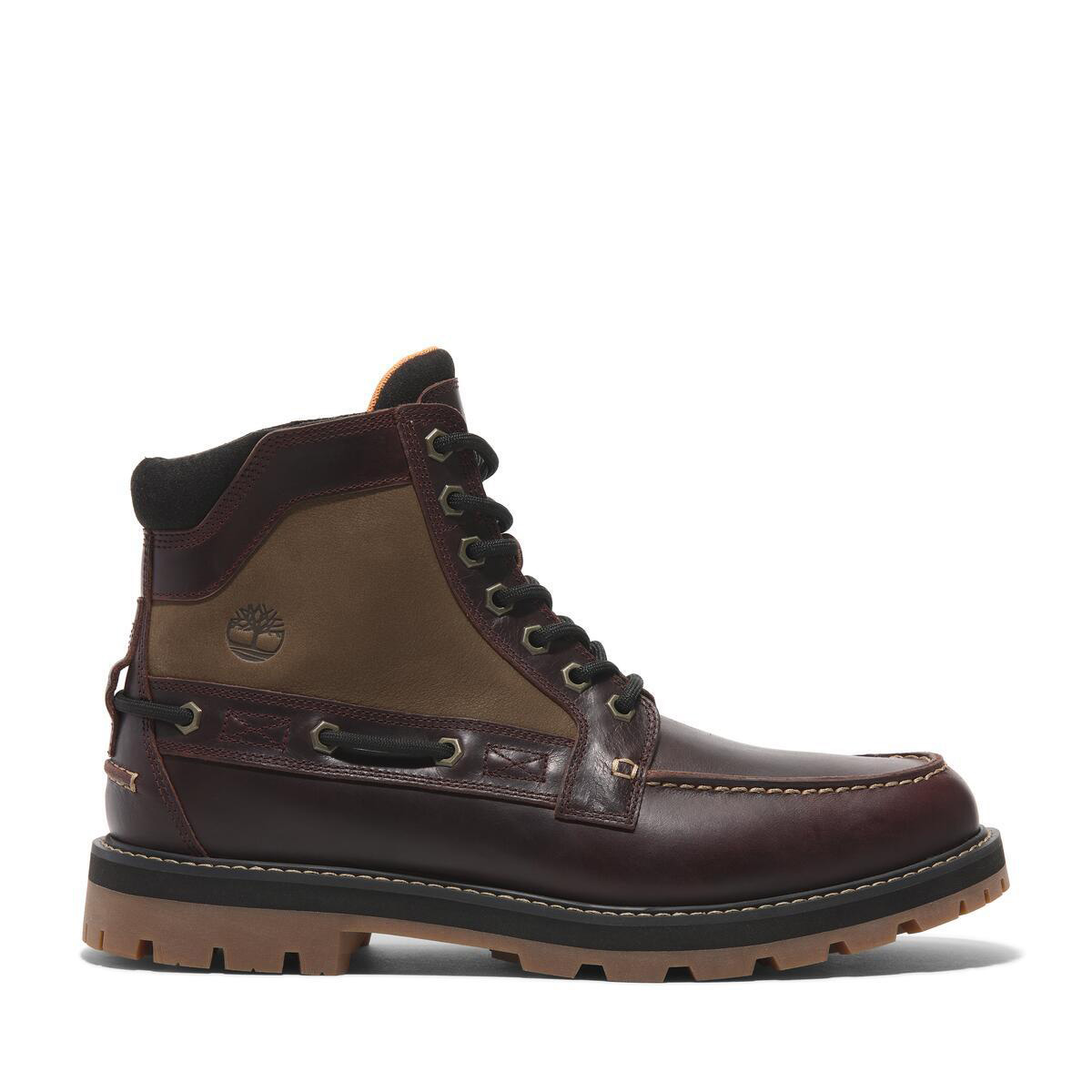 Timberland A697H BRITTON ROAD MID LACE UP, Boots in Rot, dunkel für Herren, Größe 41,5