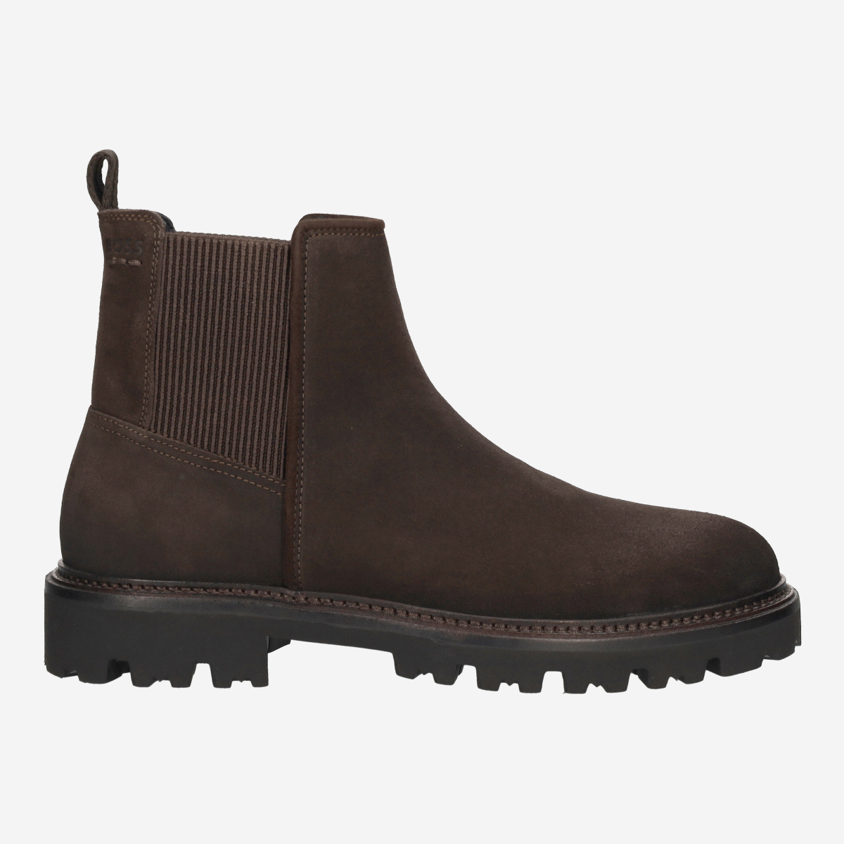 Boss Julyo_Cheb, Stiefeletten, Chelsea Boots in Braun für Herren, Größe 40