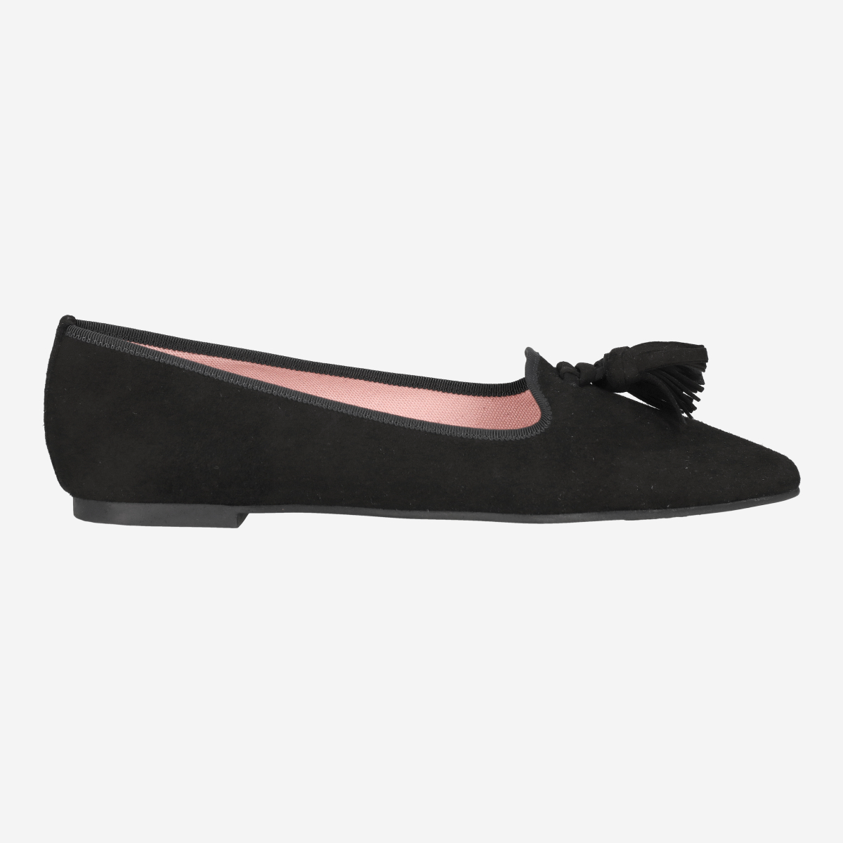 Pretty Ballerinas 43.726 ANGELIS NEGRO, Ballerina in Schwarz für Damen, Größe 36
