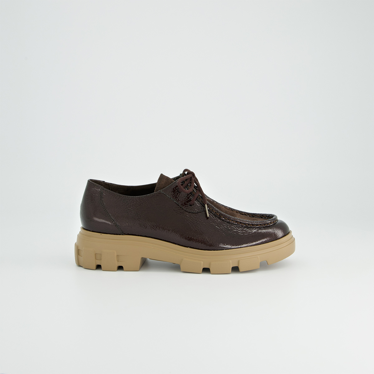 Paul Green 1183-030, Schnürschuhe in Braun für Damen, Größe 37,5