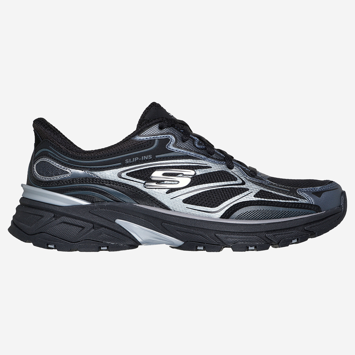Skechers 150710 BLK STAMINA, Sneaker in Schwarz, kombiniert für Damen, Größe 41