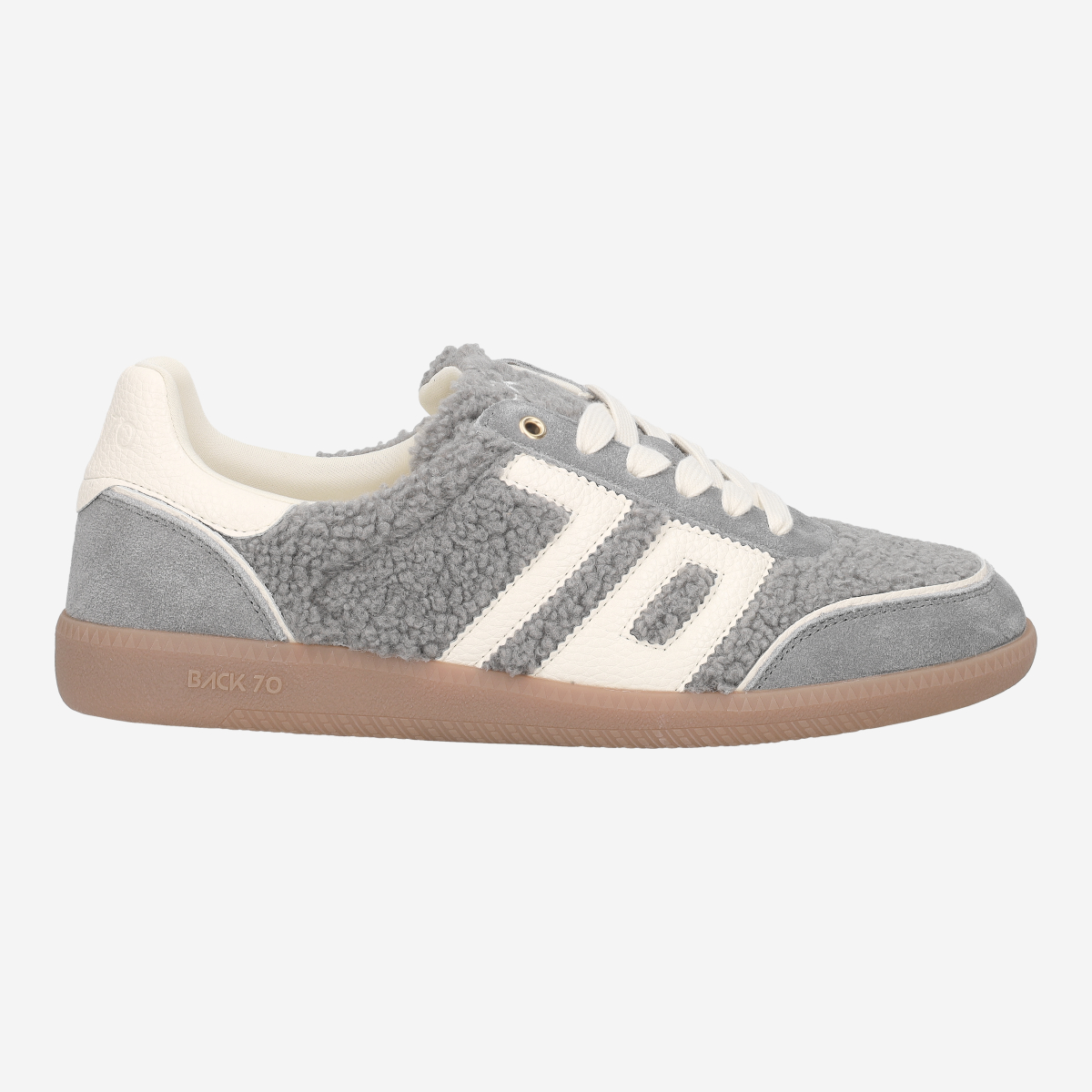 BACK 70 108005-000115 CLOUD TEDDY FU 18, Sneaker in Grau für Damen, Größe 36