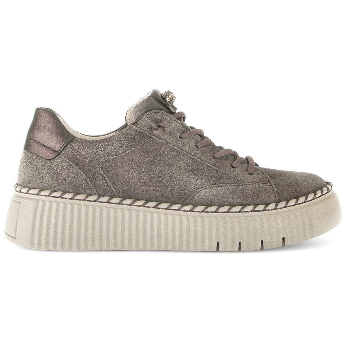 Gabor 3.243.18_7, Sneaker in Grau für Damen, Größe 37
