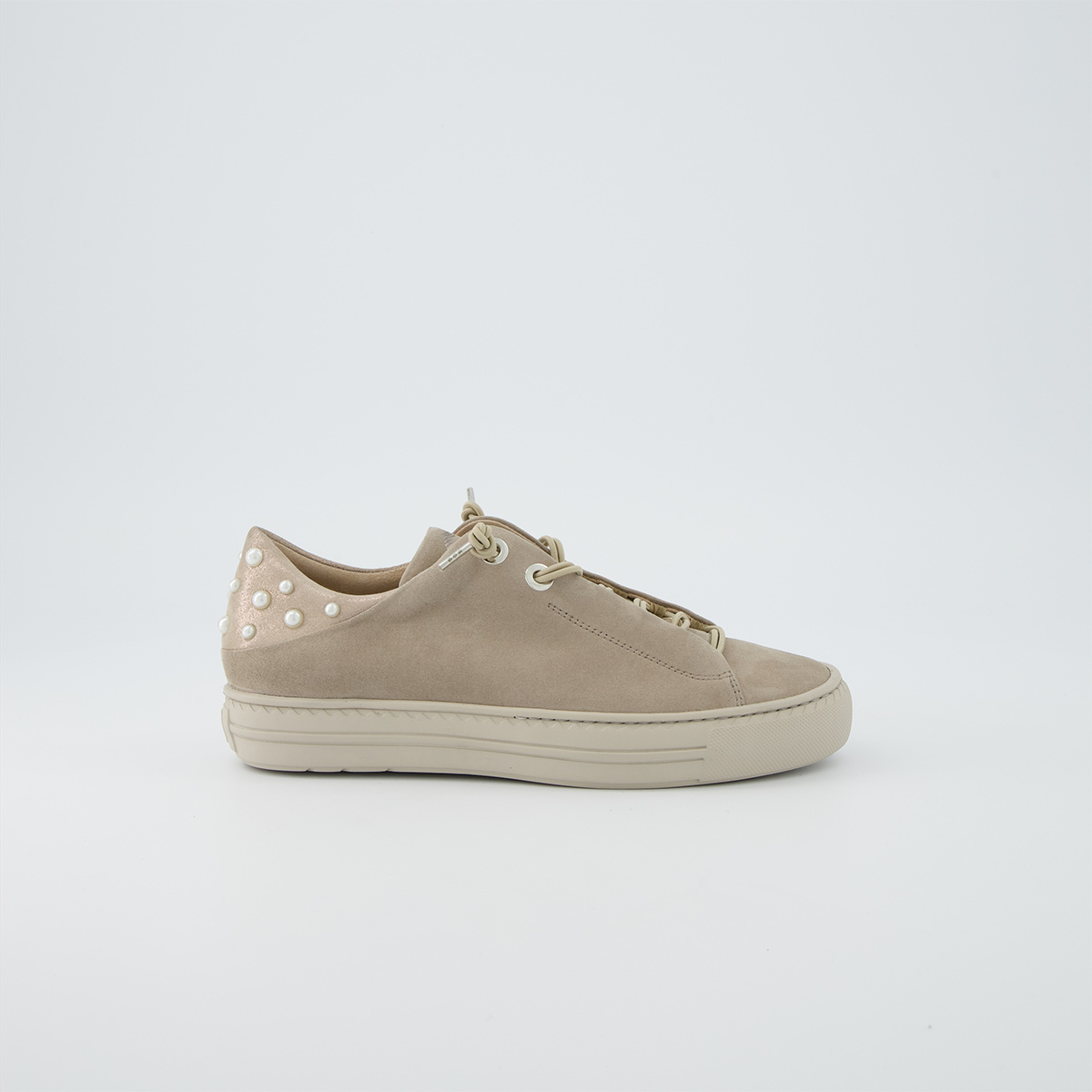 Paul Green 5476-018, Sneaker in Beige für Damen, Größe 40,5