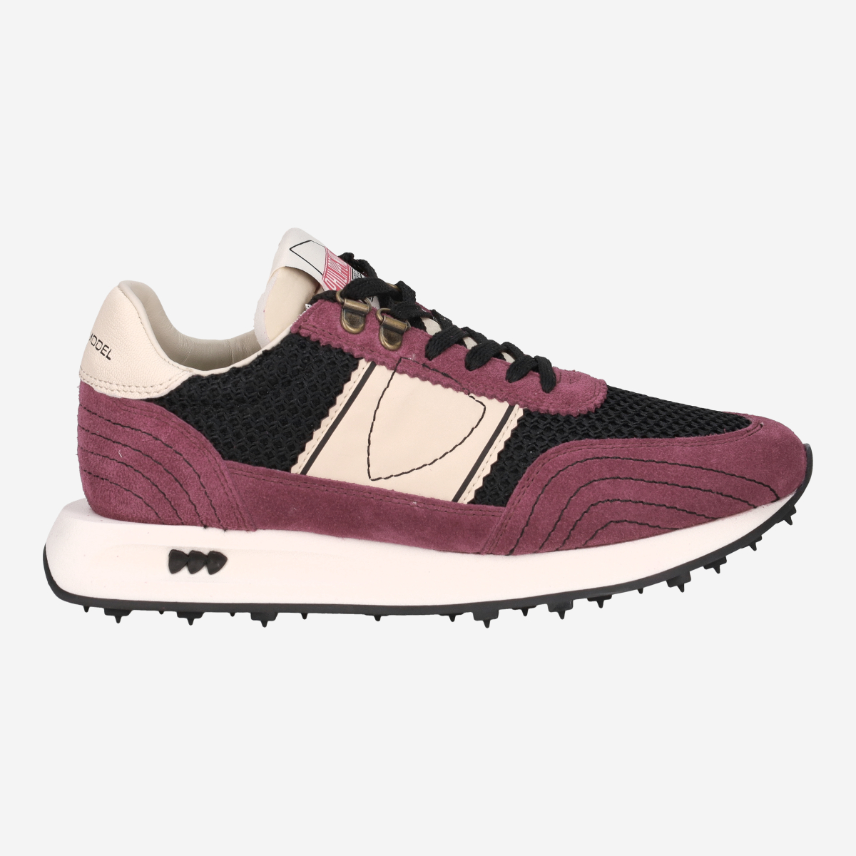 Philippe Model TOUR LOW, Sneaker in Rot, kombiniert für Damen, Größe 41