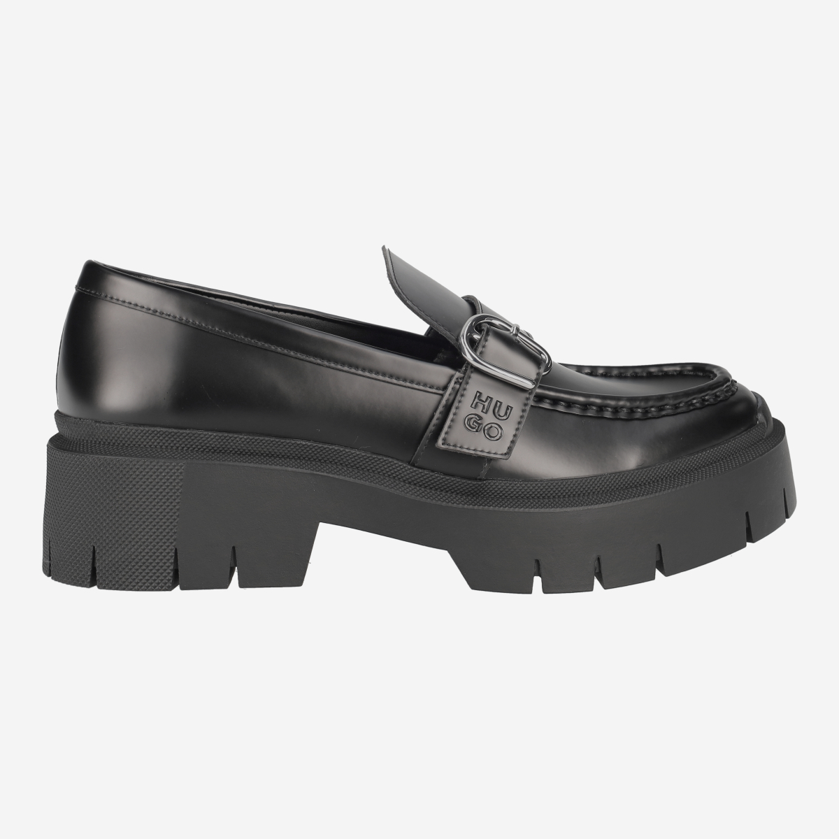 HUGO Kris_NewLoafer, Slipper & Mokassin in Schwarz für Damen, Größe 40