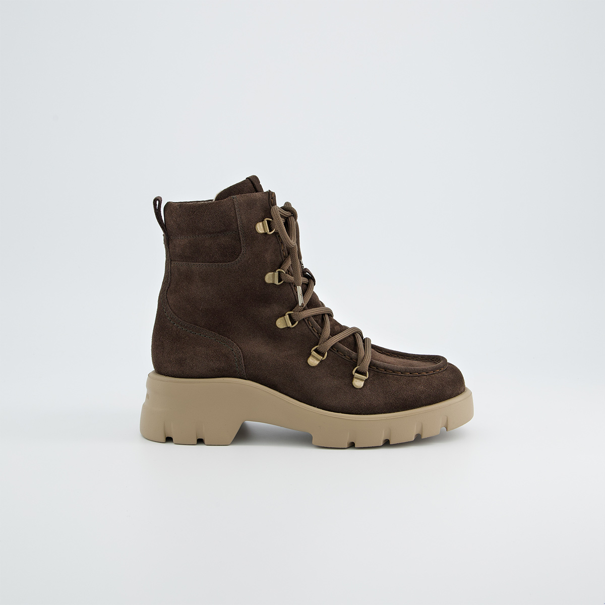 Paul Green 8237-028, Warmfutter, Boots in Braun für Damen, Größe 39